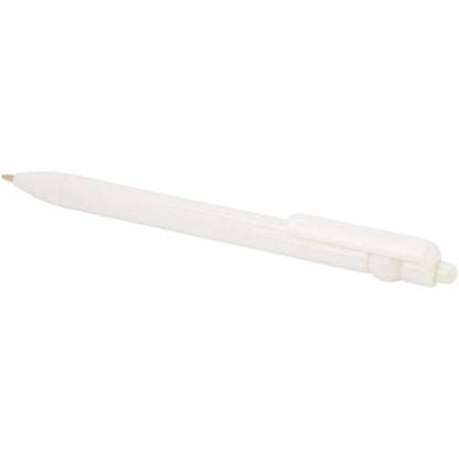 Penna a sfera in plastica riciclata Fidget (inchiostro nero)