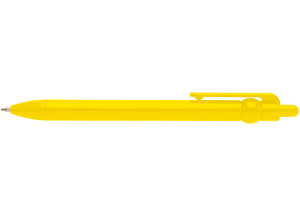 Penna a sfera in plastica riciclata Fidget (inchiostro nero)