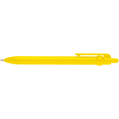 Penna a sfera in plastica riciclata Fidget (inchiostro nero)
