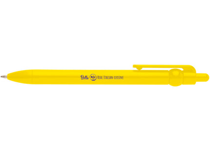 Penna a sfera in plastica riciclata Fidget (inchiostro nero)