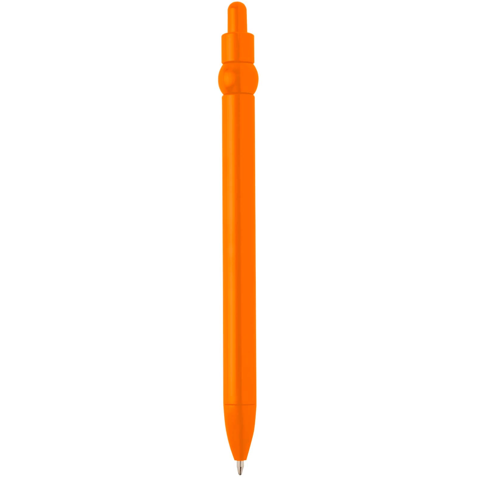 Penna a sfera in plastica riciclata Fidget (inchiostro nero)