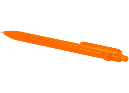 Penna a sfera in plastica riciclata Fidget (inchiostro nero)