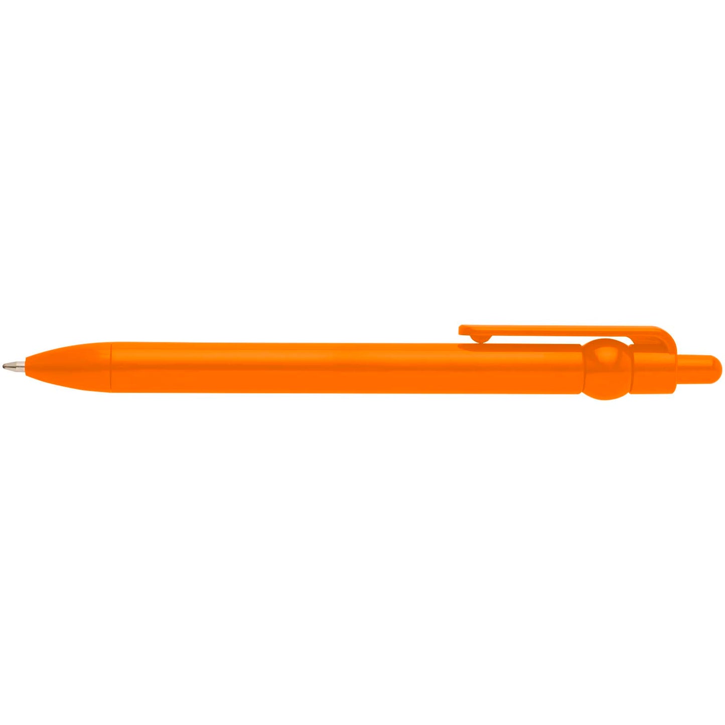 Penna a sfera in plastica riciclata Fidget (inchiostro nero)