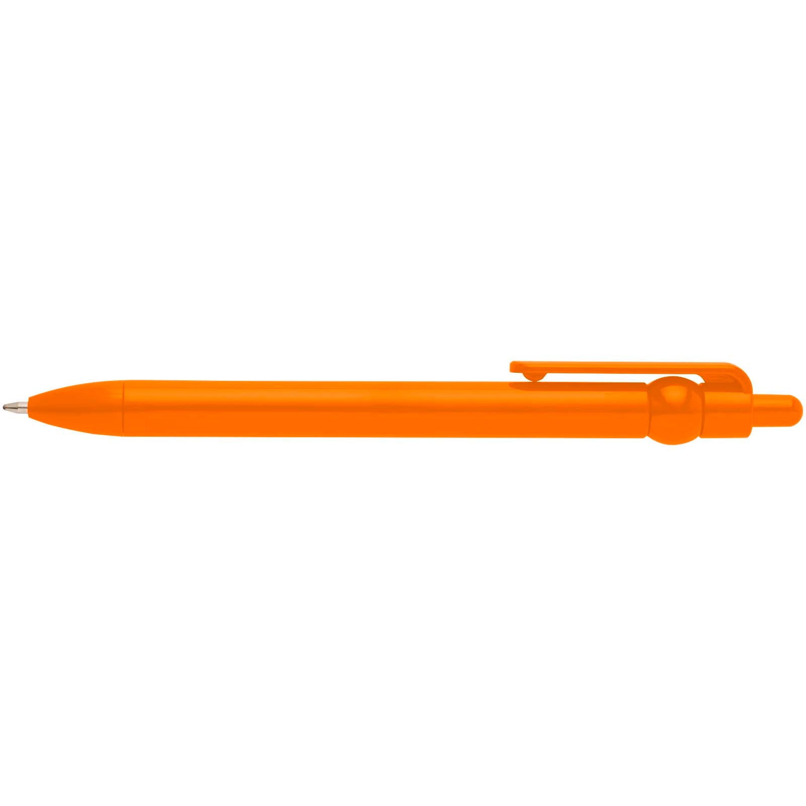 Penna a sfera in plastica riciclata Fidget (inchiostro nero)