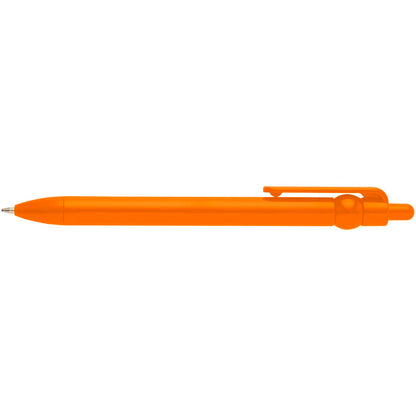 Penna a sfera in plastica riciclata Fidget (inchiostro nero)