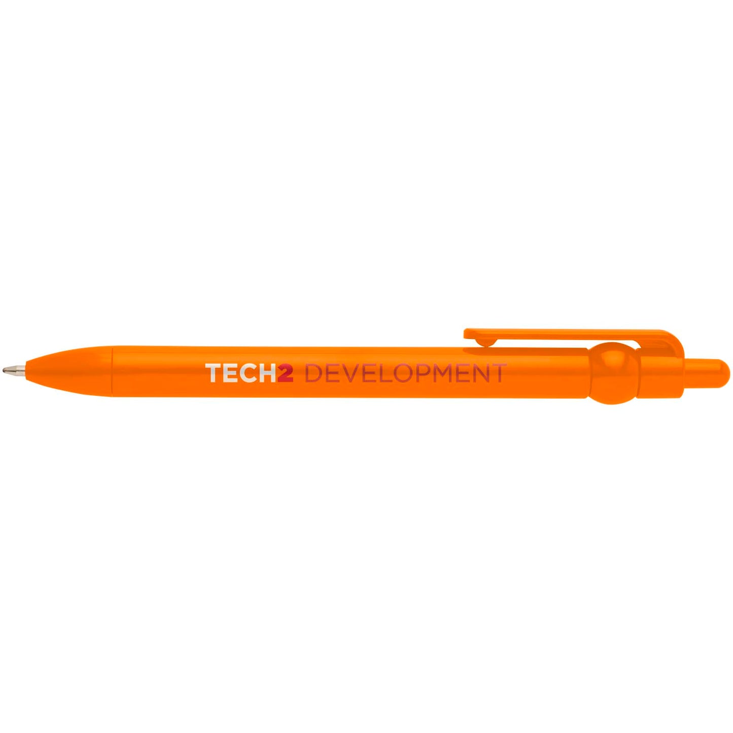 Penna a sfera in plastica riciclata Fidget (inchiostro nero)