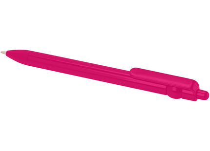 Penna a sfera in plastica riciclata Fidget (inchiostro nero)