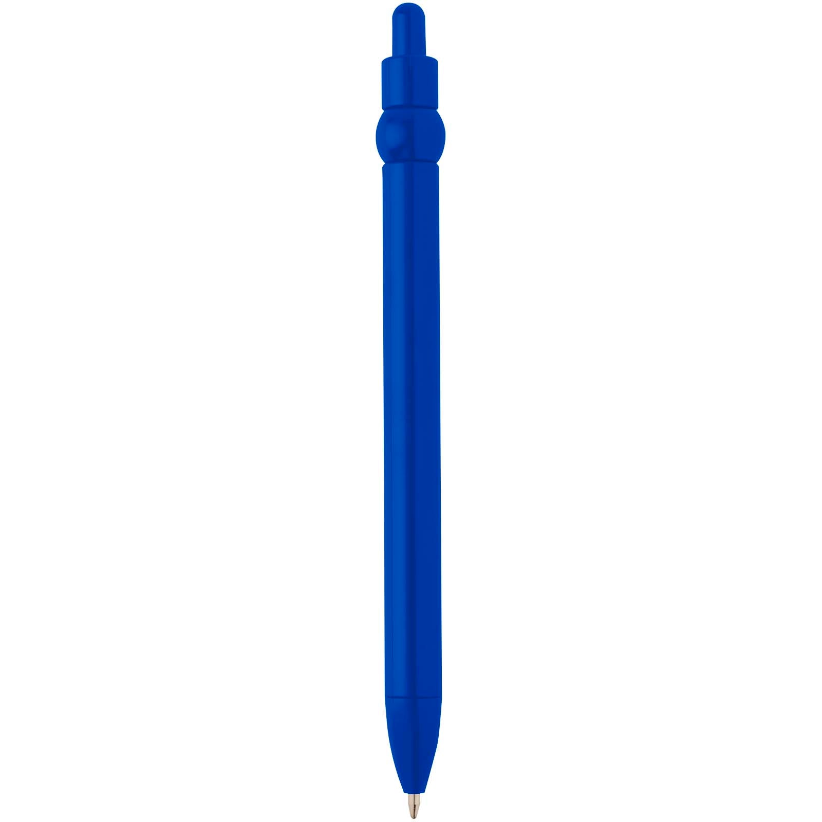Penna a sfera in plastica riciclata Fidget (inchiostro nero)