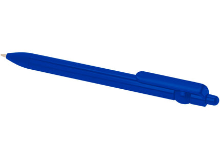 Penna a sfera in plastica riciclata Fidget (inchiostro nero)