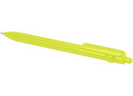 Penna a sfera in plastica riciclata Fidget (inchiostro nero)