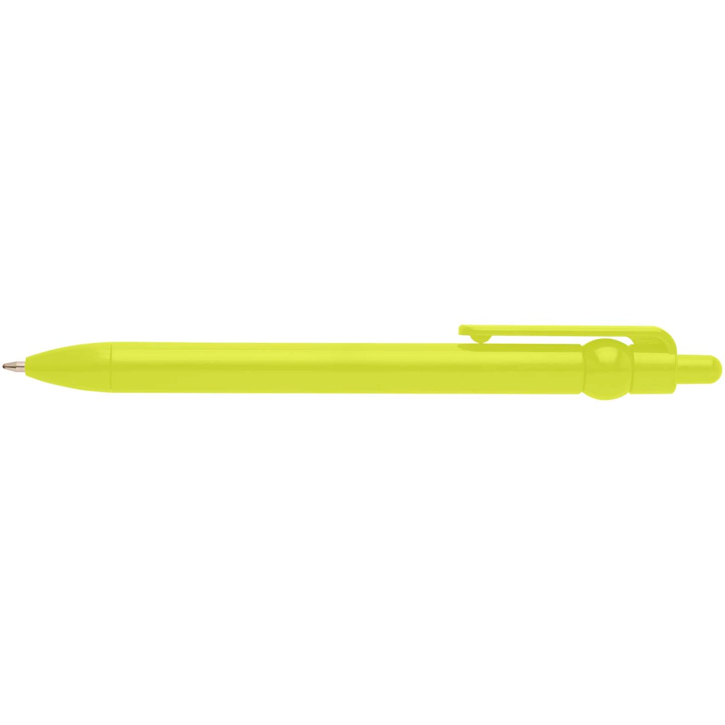 Penna a sfera in plastica riciclata Fidget (inchiostro nero)