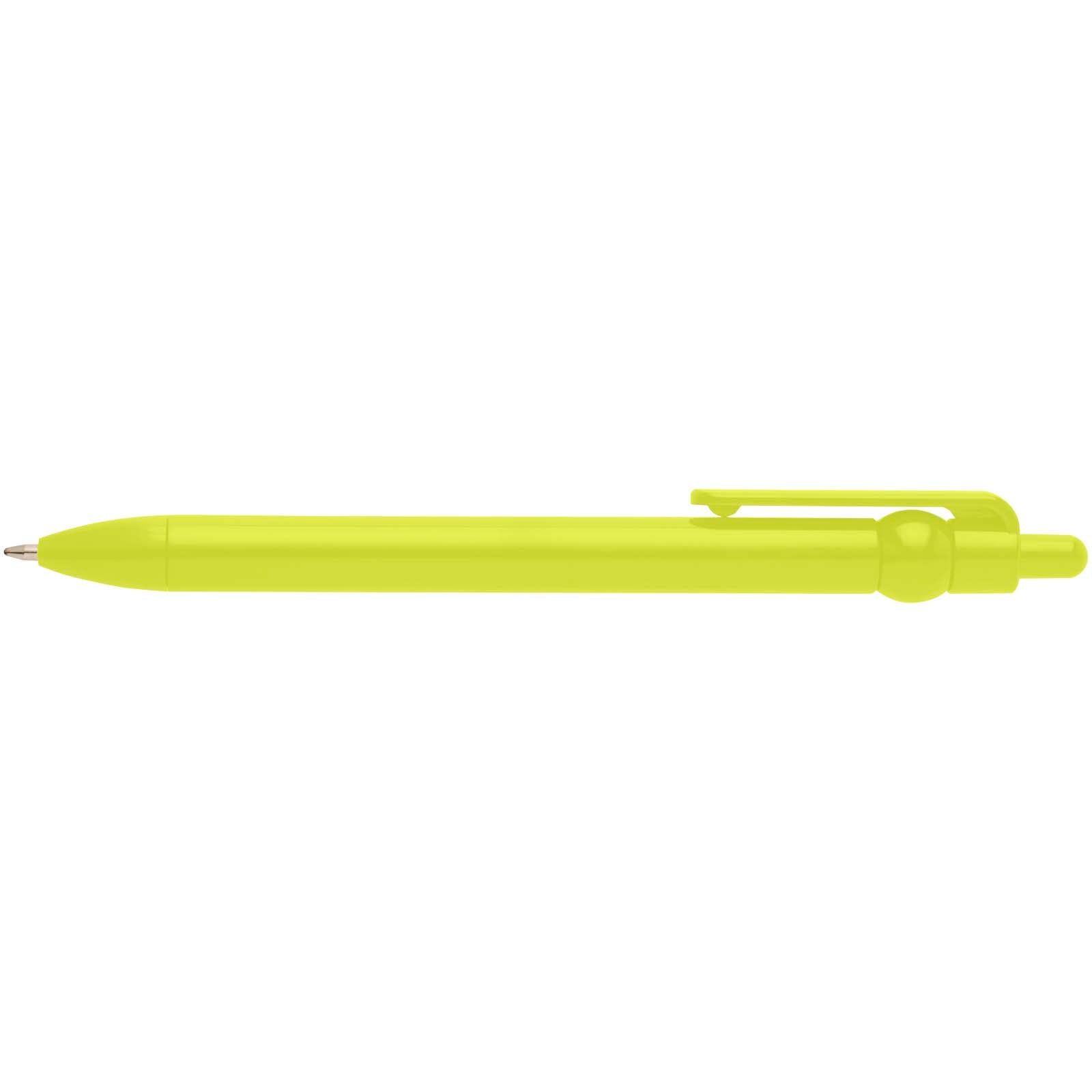 Penna a sfera in plastica riciclata Fidget (inchiostro nero)