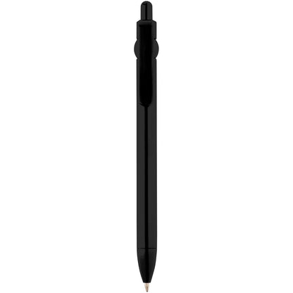 Penna a sfera in plastica riciclata Fidget (inchiostro nero)