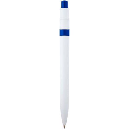 Penna a sfera in plastica riciclata Unica (inchiostro blu)