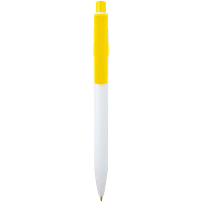 Penna a sfera in plastica riciclata Unica (inchiostro nero)