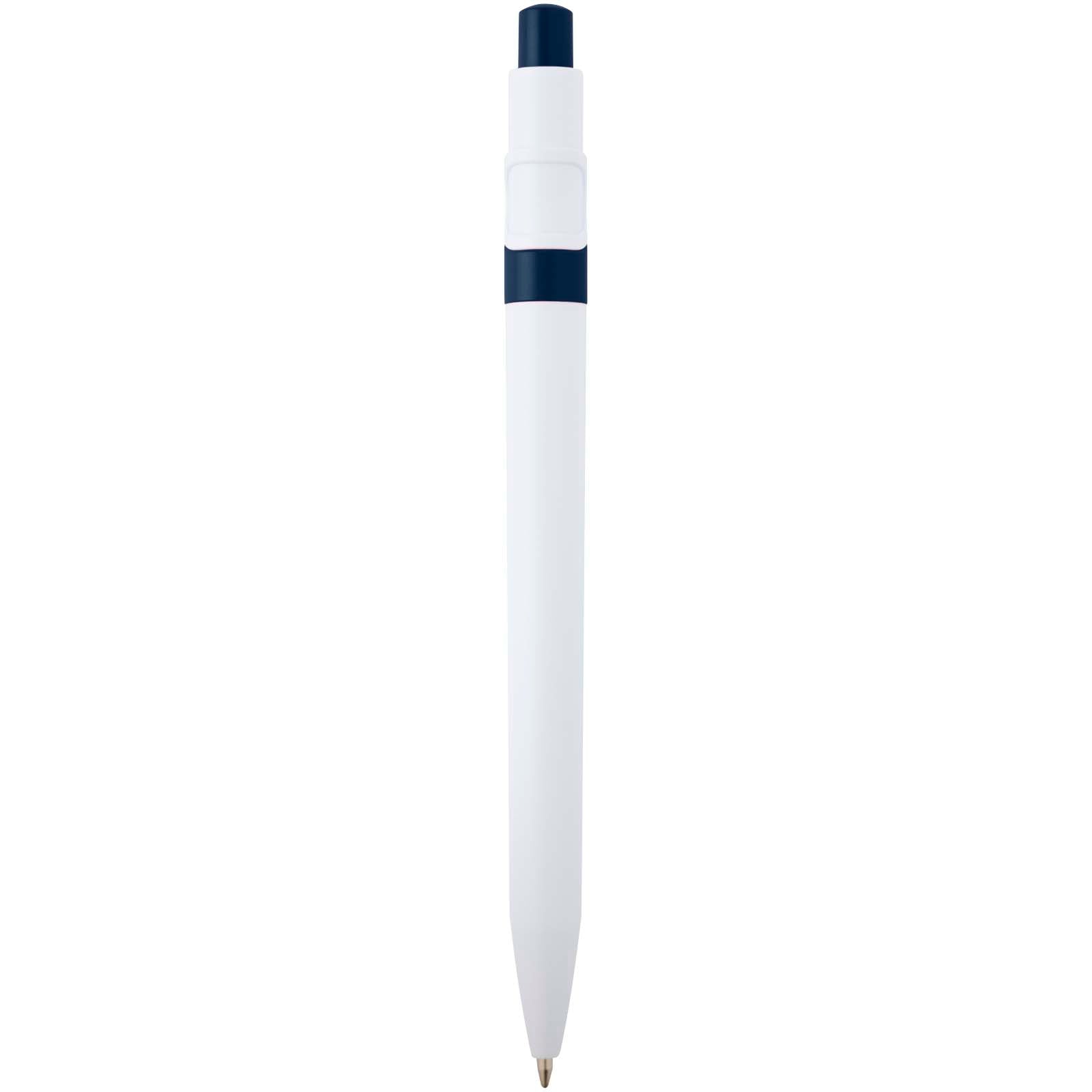 Penna a sfera in plastica riciclata Unica (inchiostro nero)