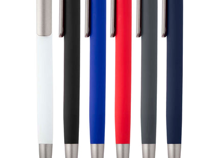 Penna a sfera in alluminio riciclato Ziguur (inchiostro blu)