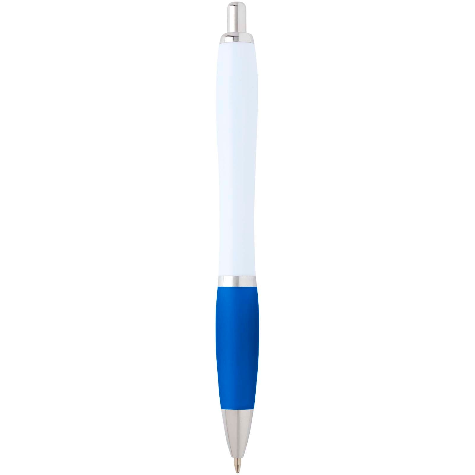 Penna a sfera in plastica riciclata Nash (inchiostro nero)