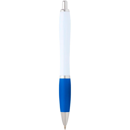 Penna a sfera in plastica riciclata Nash (inchiostro nero)