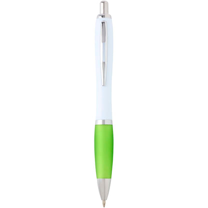Penna a sfera in plastica riciclata Nash (inchiostro nero)