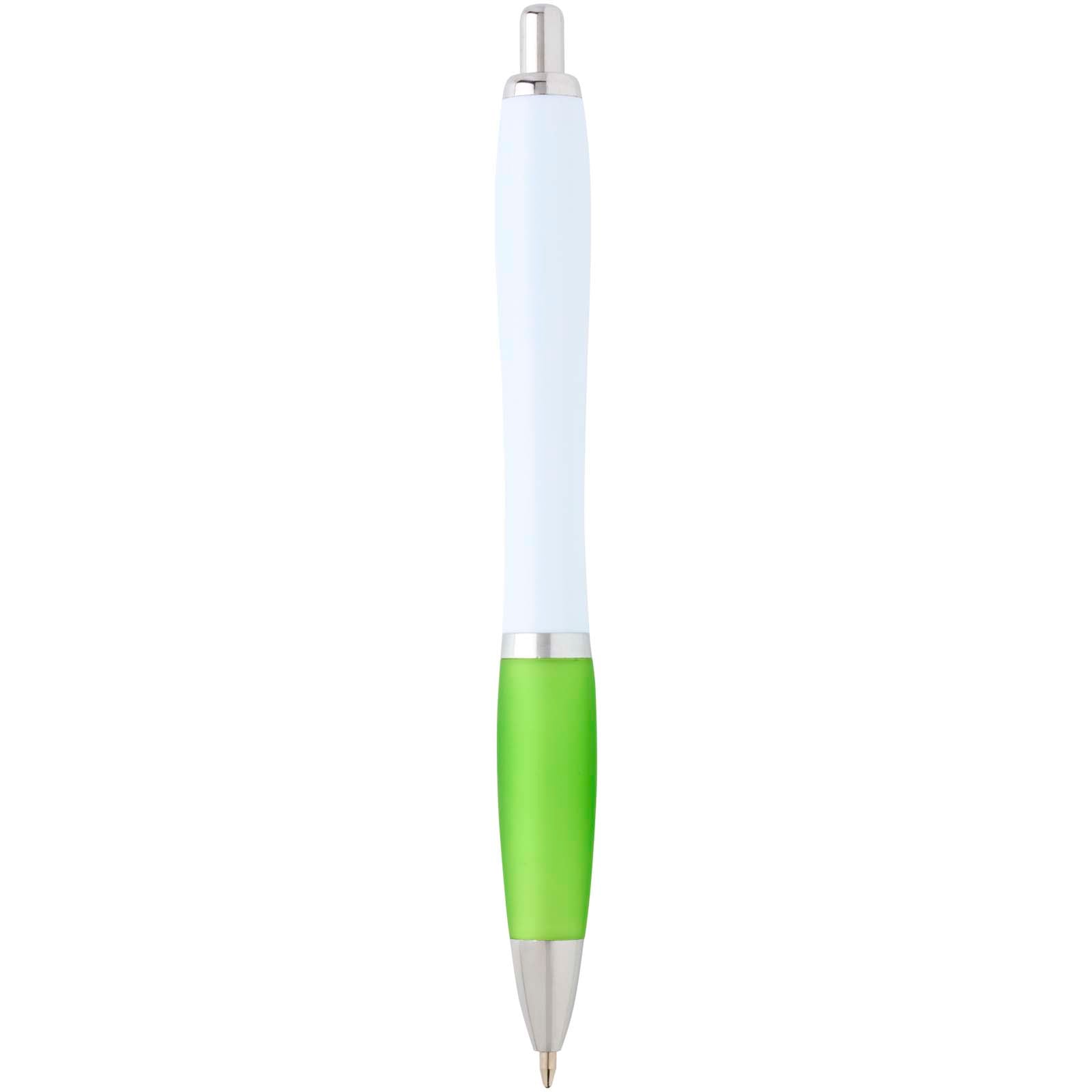 Penna a sfera in plastica riciclata Nash (inchiostro nero)