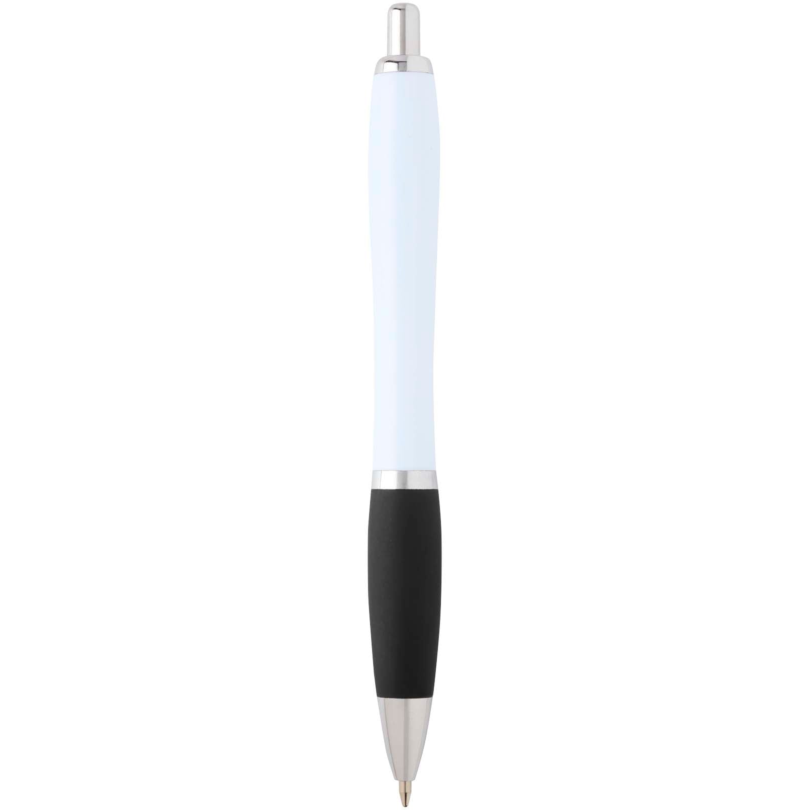 Penna a sfera in plastica riciclata Nash (inchiostro nero)