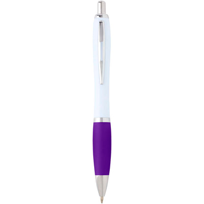 Penna a sfera in plastica riciclata Nash (inchiostro blu)