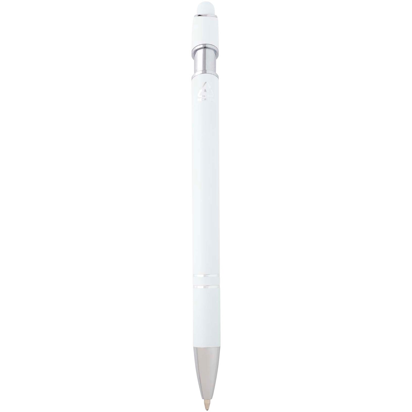 Penna a sfera con finitura argento Kish (inchiostro blu)