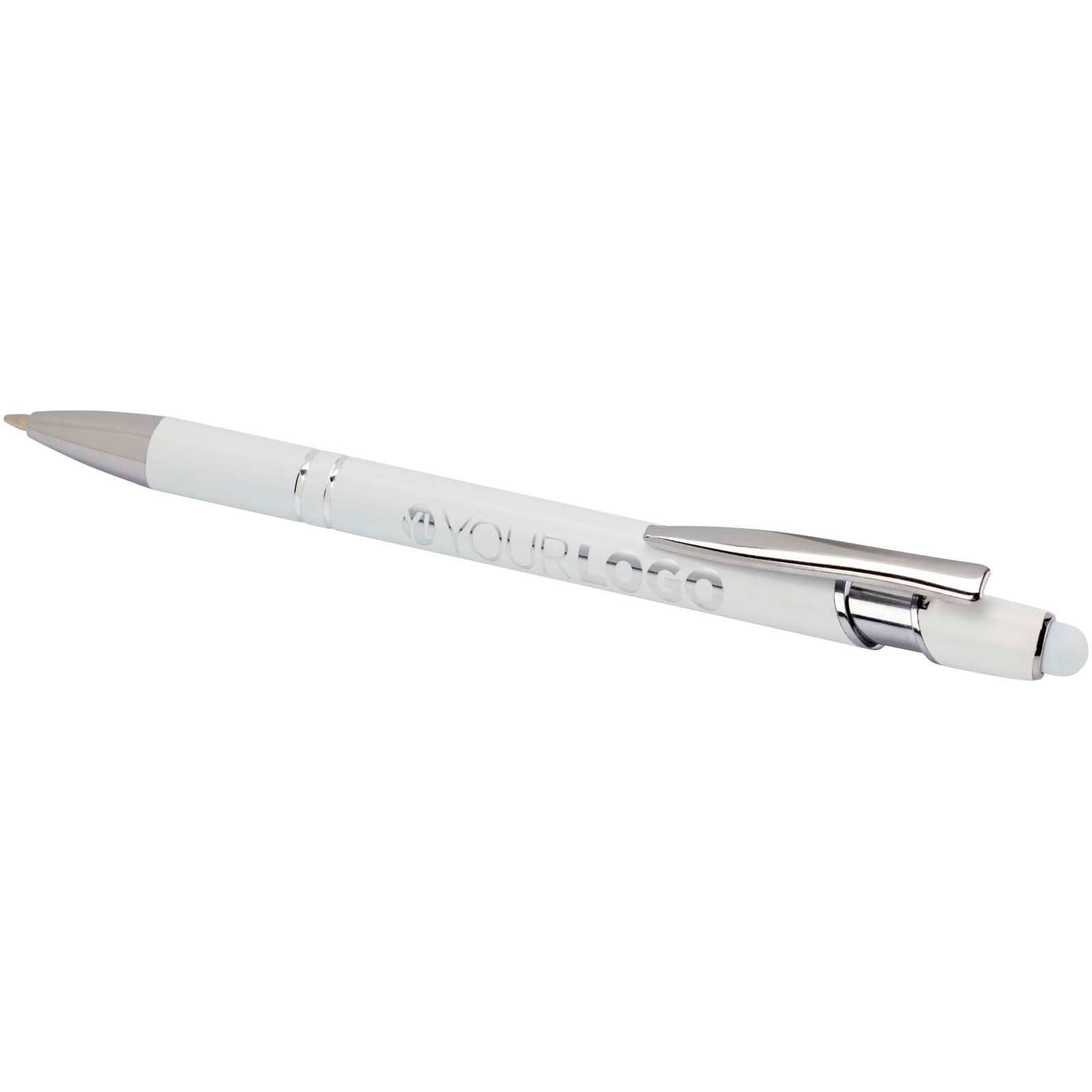 Penna a sfera con finitura argento Kish (inchiostro blu)