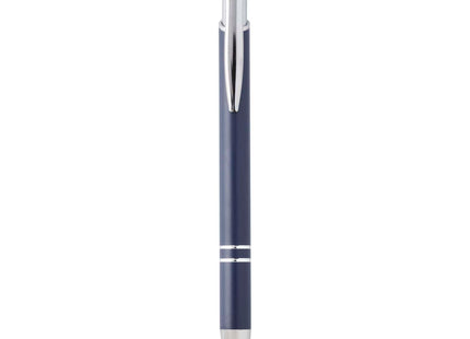 Penna a sfera con finitura argento Kish (inchiostro blu)