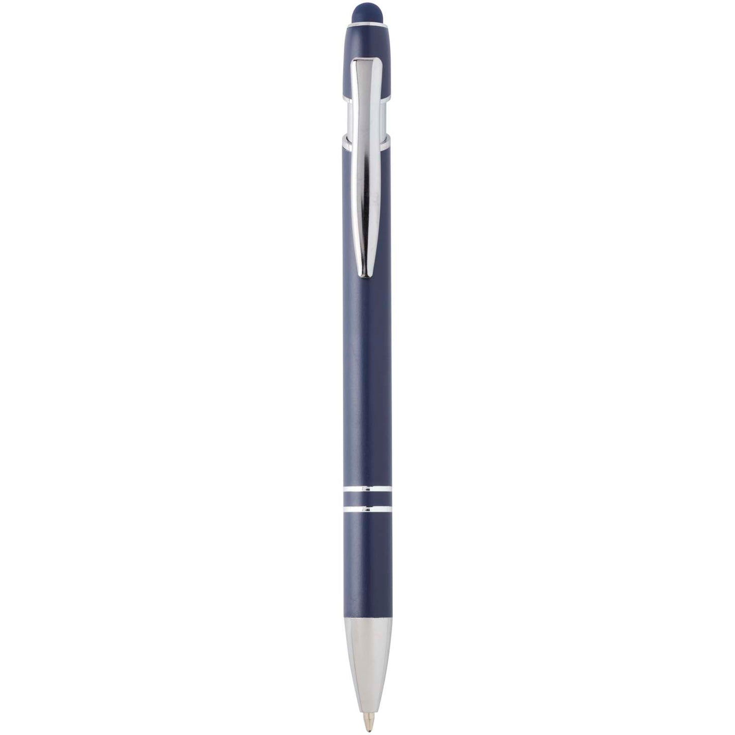 Penna a sfera con finitura argento Kish (inchiostro blu)