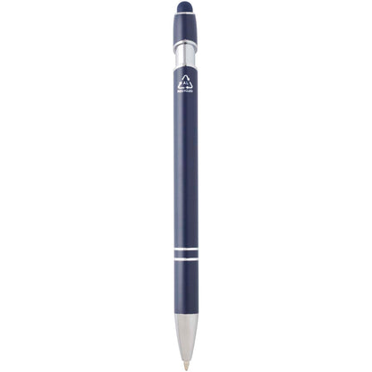 Penna a sfera con finitura argento Kish (inchiostro blu)