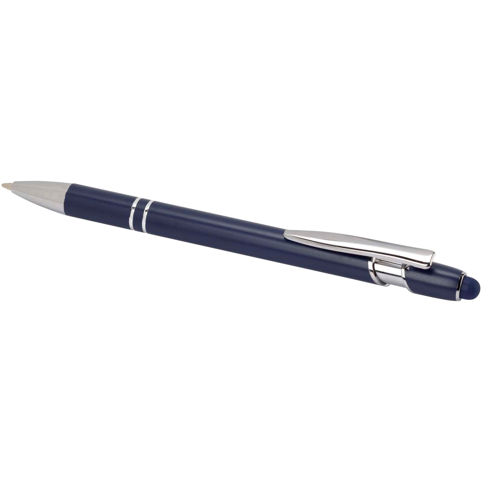 Penna a sfera con finitura argento Kish (inchiostro blu)