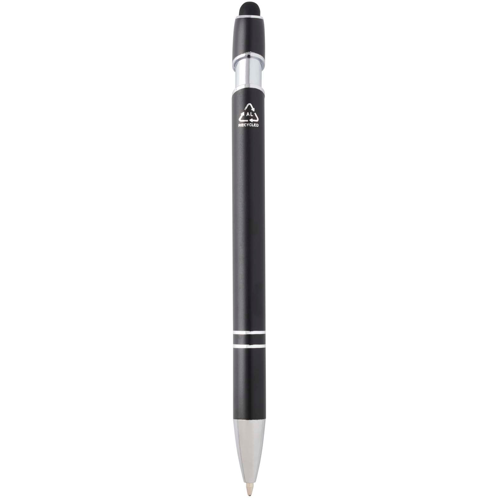 Penna a sfera con finitura argento Kish (inchiostro blu)