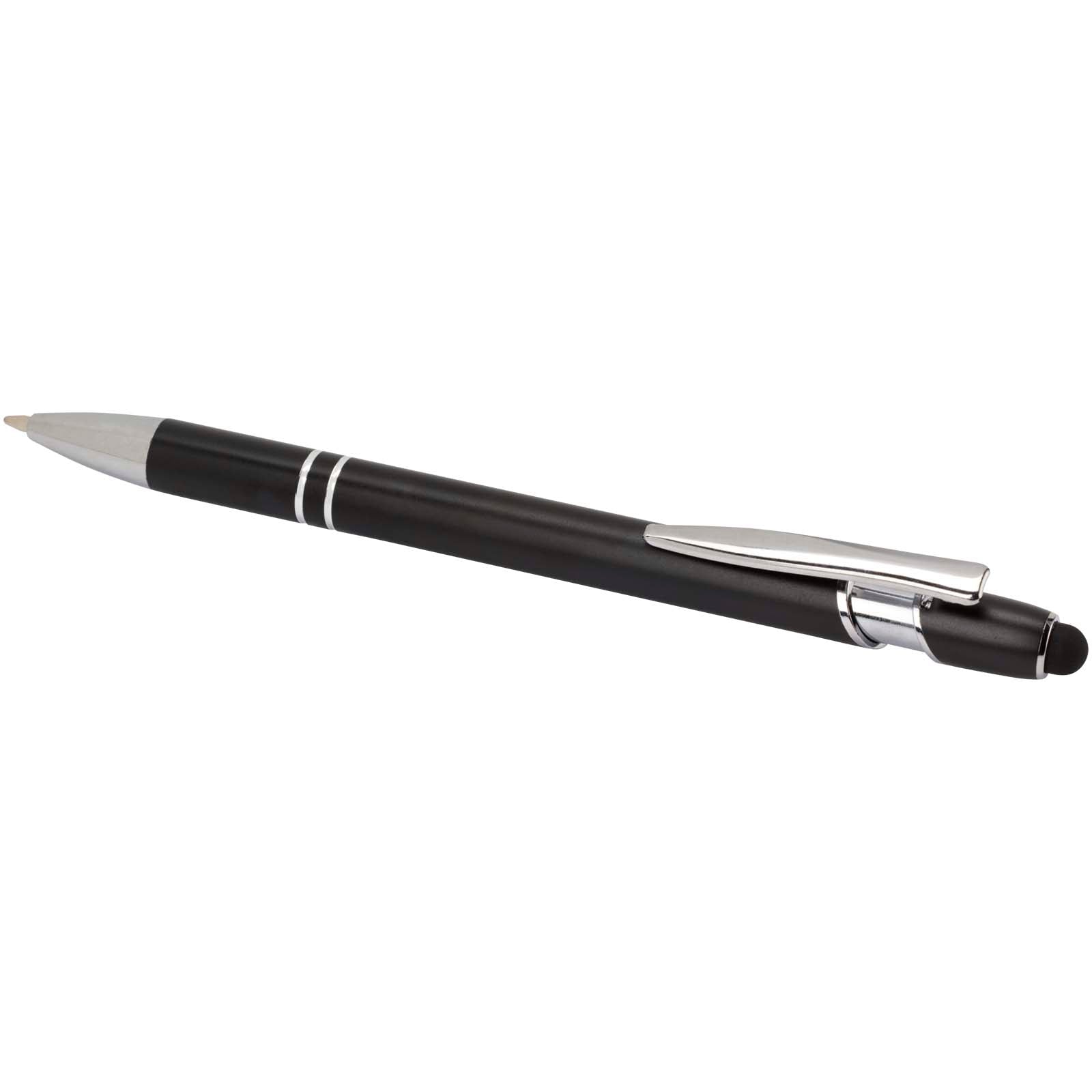Penna a sfera con finitura argento Kish (inchiostro blu)