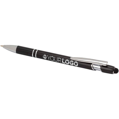 Penna a sfera con finitura argento Kish (inchiostro blu)