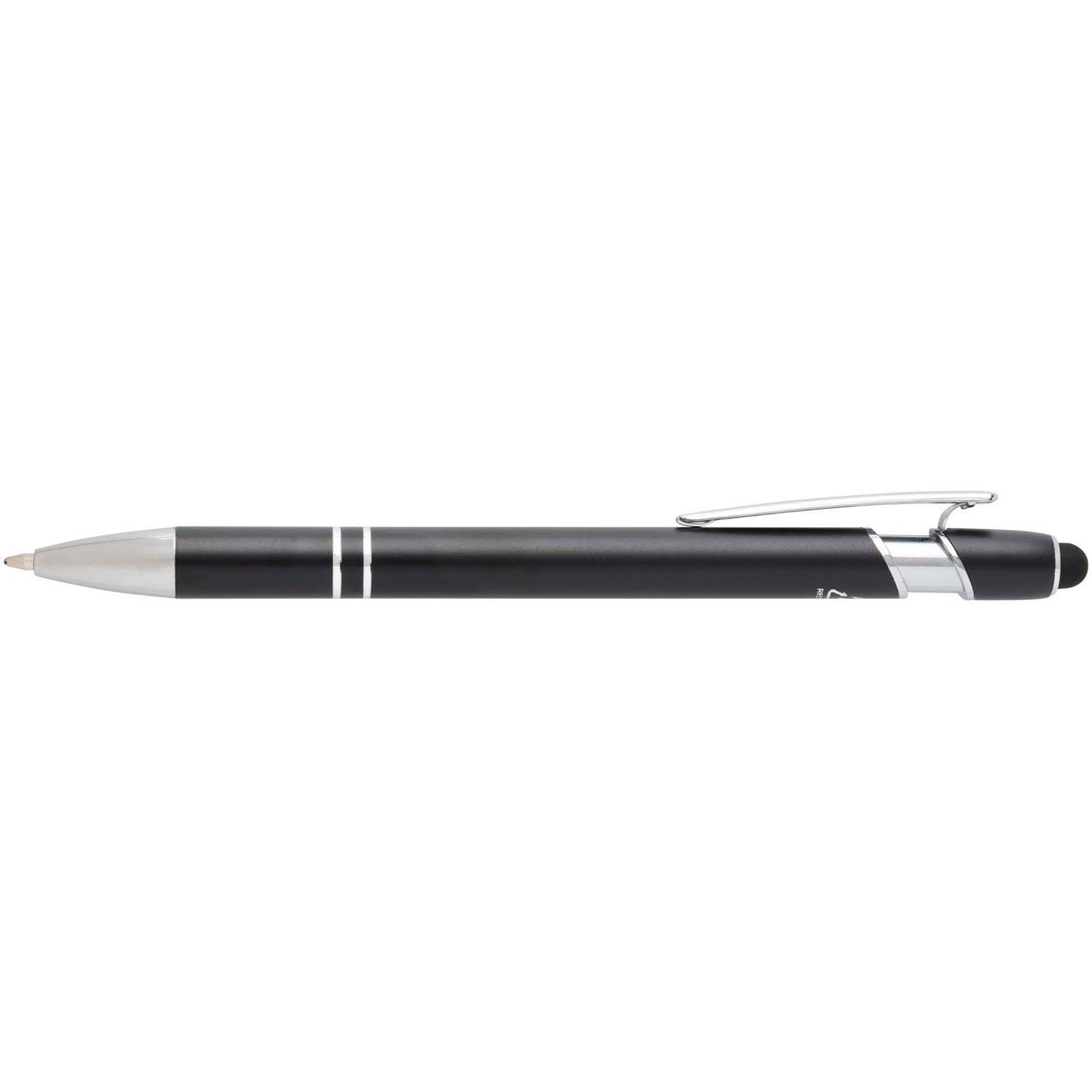 Penna a sfera con finitura argento Kish (inchiostro blu)