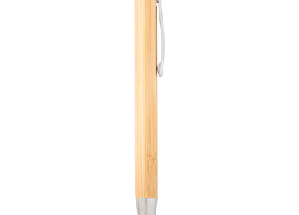 Set di penna a sfera e portamina in bambù Oblys (inchiostro nero)