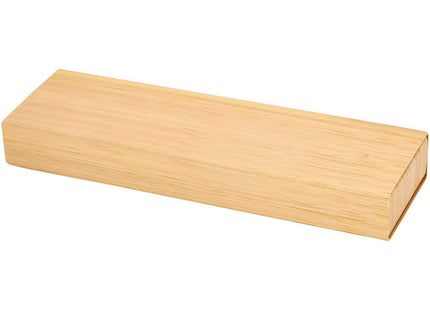 Set di penna a sfera e portamina in bambù Oblys (inchiostro nero)