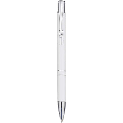 Penna a sfera in alluminio riciclato Moneta (inchiostro blu)