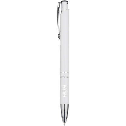 Penna a sfera in alluminio riciclato Moneta (inchiostro blu)