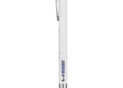 Penna a sfera in alluminio riciclato Moneta (inchiostro blu)
