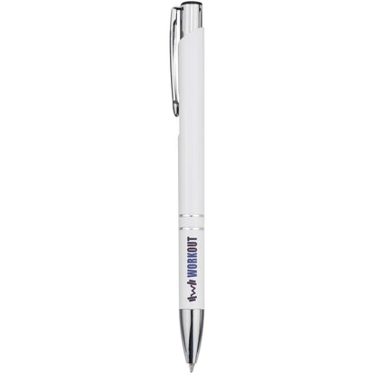 Penna a sfera in alluminio riciclato Moneta (inchiostro blu)