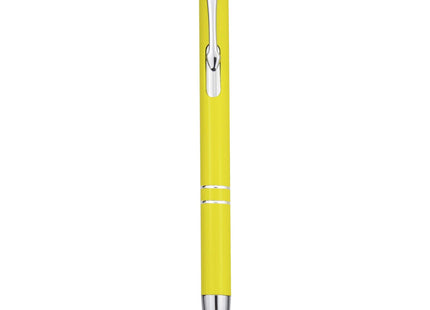 Penna a sfera in alluminio riciclato Moneta (inchiostro blu)