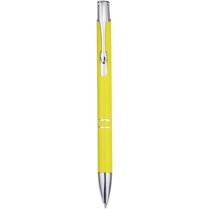 Penna a sfera in alluminio riciclato Moneta (inchiostro blu)