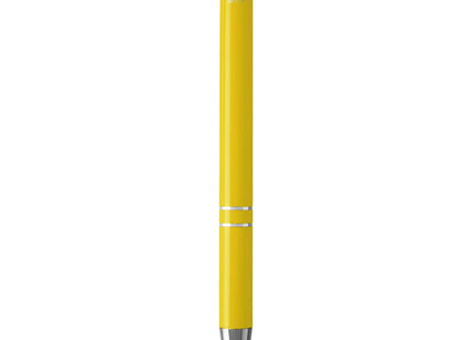 Penna a sfera in alluminio riciclato Moneta (inchiostro blu)
