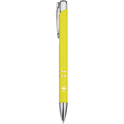 Penna a sfera in alluminio riciclato Moneta (inchiostro blu)