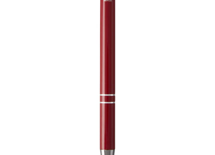 Penna a sfera in alluminio riciclato Moneta (inchiostro blu)