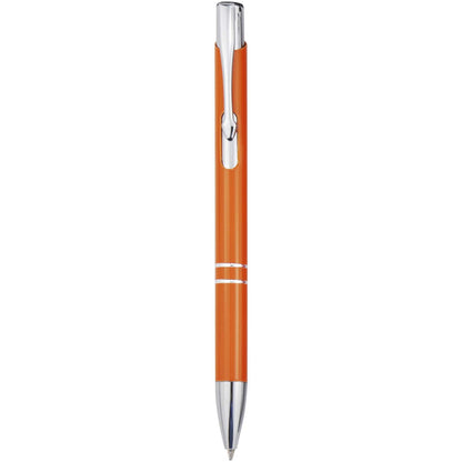Penna a sfera in alluminio riciclato Moneta (inchiostro blu)