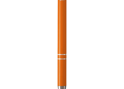 Penna a sfera in alluminio riciclato Moneta (inchiostro blu)